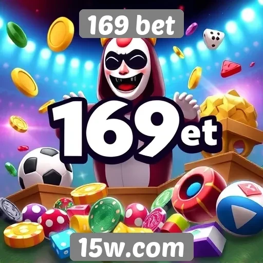 Variedade de jogos disponíveis na 169 bet